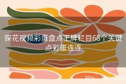 探花视频彩蛋盘点王牌栏目68个关键点彩蛋连连