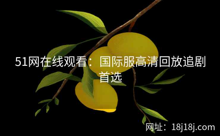 51网在线观看：国际服高清回放追剧首选