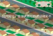 51网网址：全球大赛社群调研精彩不断