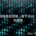 终极指南蘑菇视频（春节活动）新姿势解锁