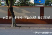 麻豆网·排行榜·互动答疑·精彩不断
