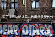 探花视频功能拆解：热度爆表硬核分析
