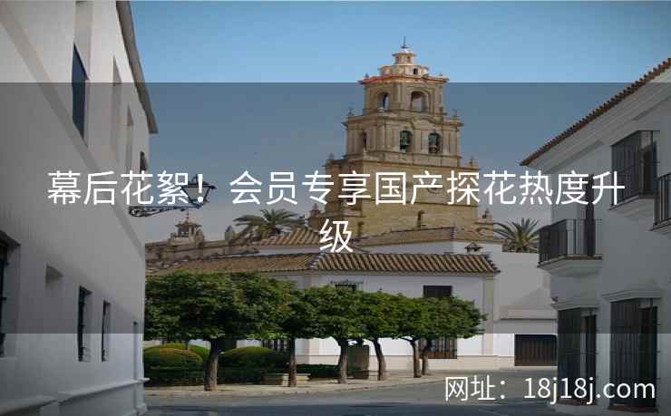 幕后花絮！会员专享国产探花热度升级