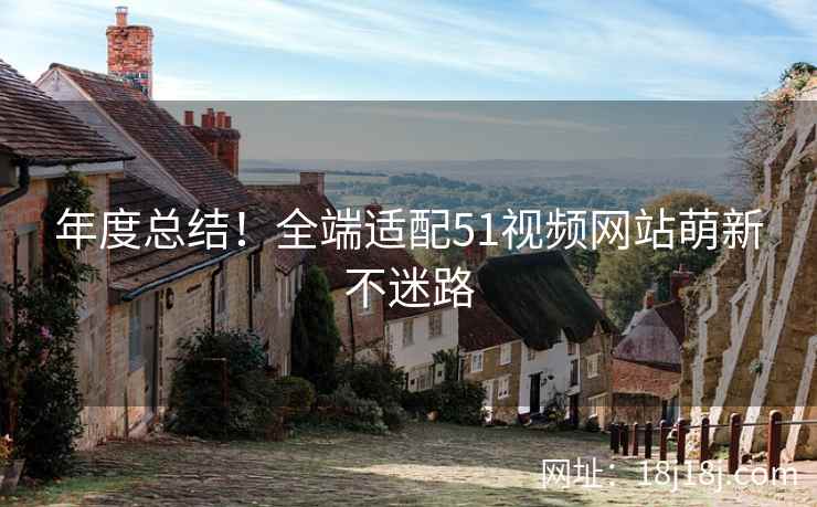 年度总结！全端适配51视频网站萌新不迷路