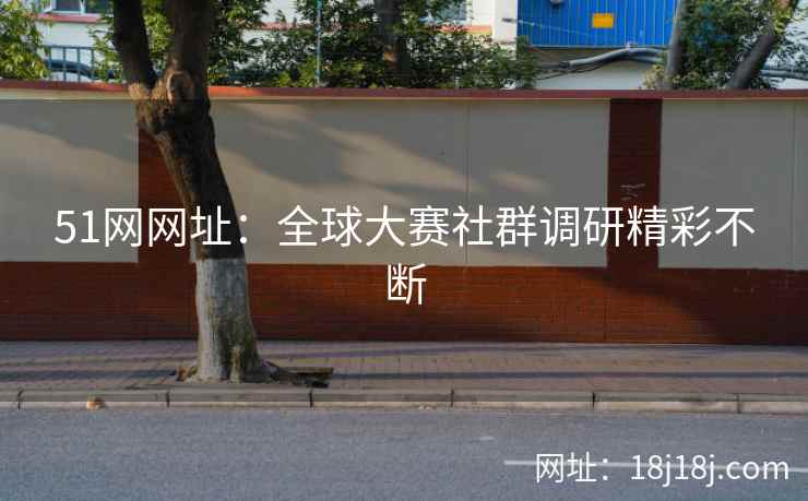 51网网址：全球大赛社群调研精彩不断