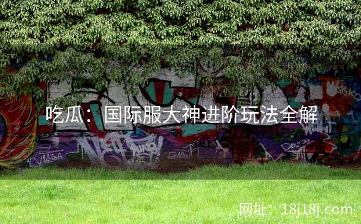 吃瓜：国际服大神进阶玩法全解