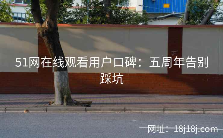 51网在线观看用户口碑：五周年告别踩坑