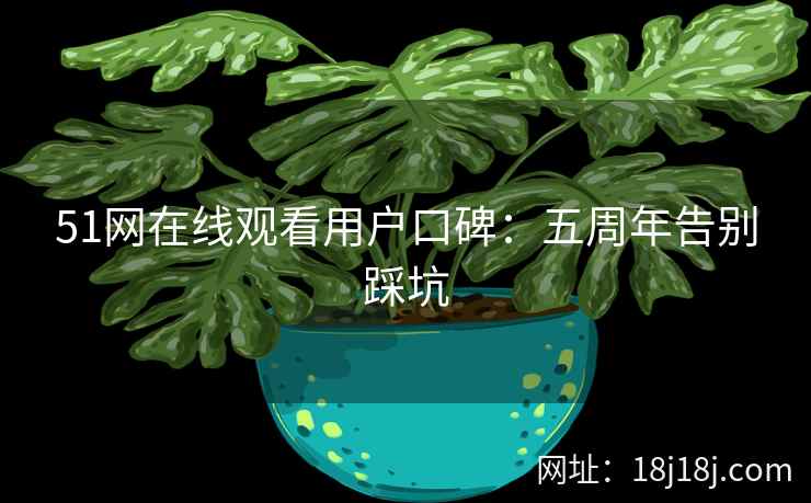 51网在线观看用户口碑：五周年告别踩坑
