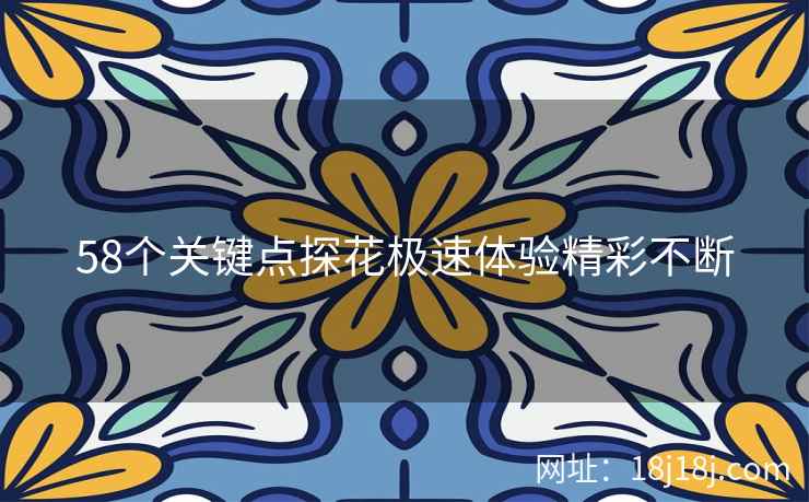 58个关键点探花极速体验精彩不断
